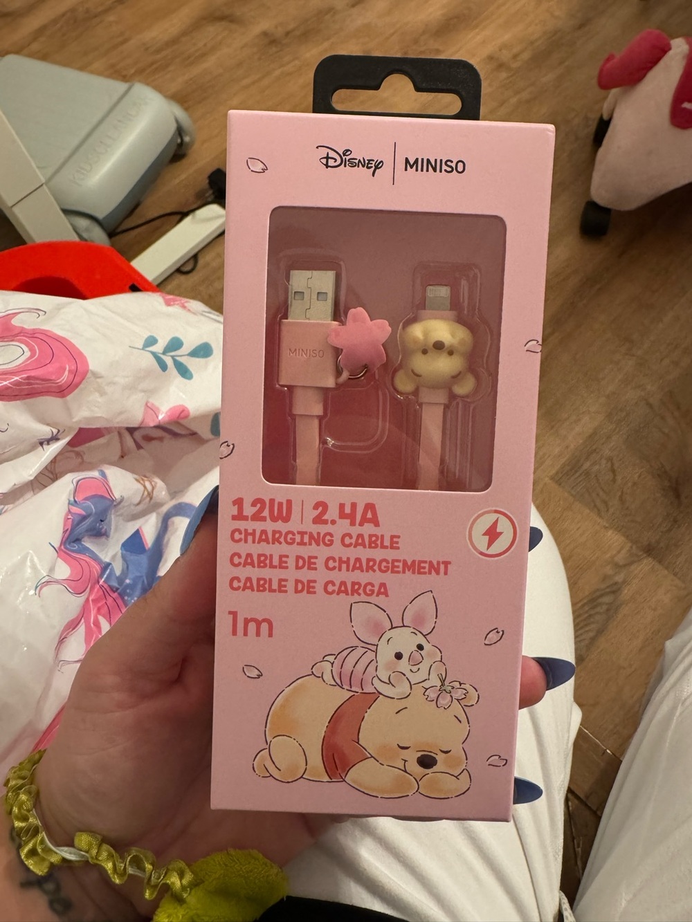 disney x miniso winnie-the-pooh charger